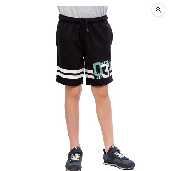 U.S. Polo Assn. Boys Stripe Terry Shorts, 2- Pack, Sizes M(8) NWT - Picture 4 of 6